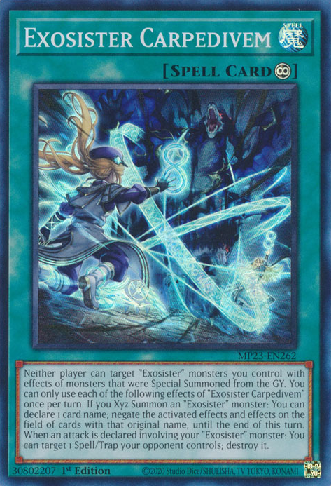 Exosister Carpedivem [MP23-EN262] Super Rare | Gear Gaming Bentonville
