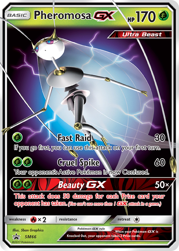 Pheromosa GX (SM66) [Sun & Moon: Black Star Promos] | Gear Gaming Bentonville