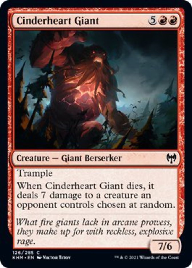 Cinderheart Giant [Kaldheim] | Gear Gaming Bentonville