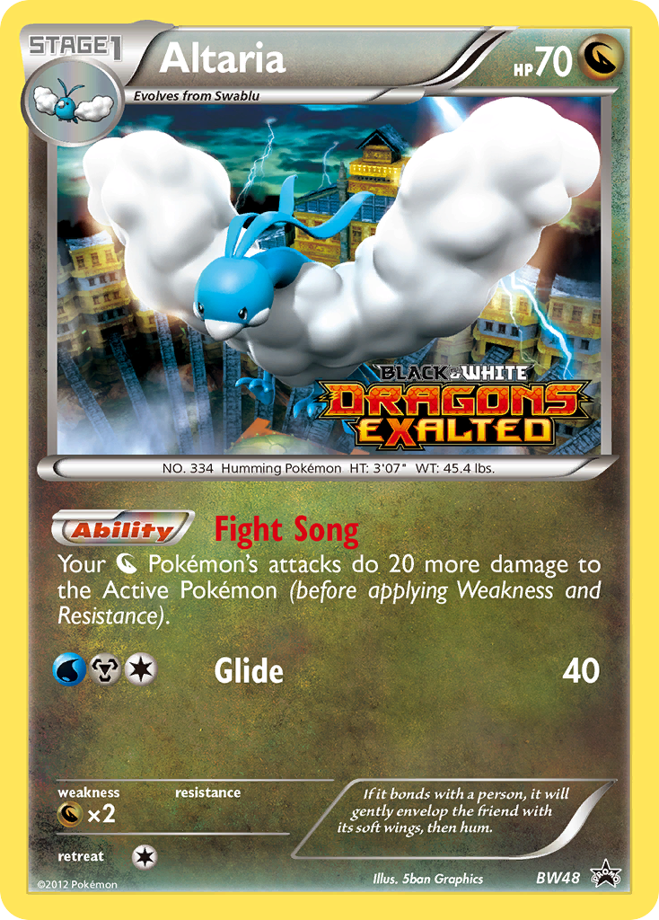 Altaria (BW48) [Black & White: Black Star Promos] | Gear Gaming Bentonville