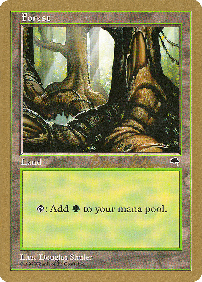 Forest (bs348) (Brian Selden) [World Championship Decks 1998] | Gear Gaming Bentonville