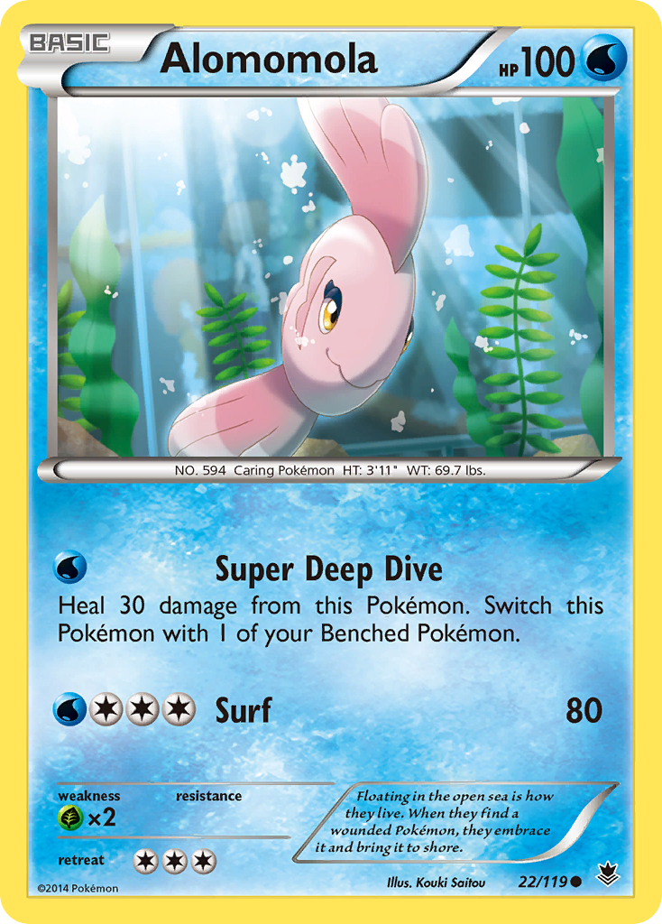 Alomomola (22/119) [XY: Phantom Forces] | Gear Gaming Bentonville