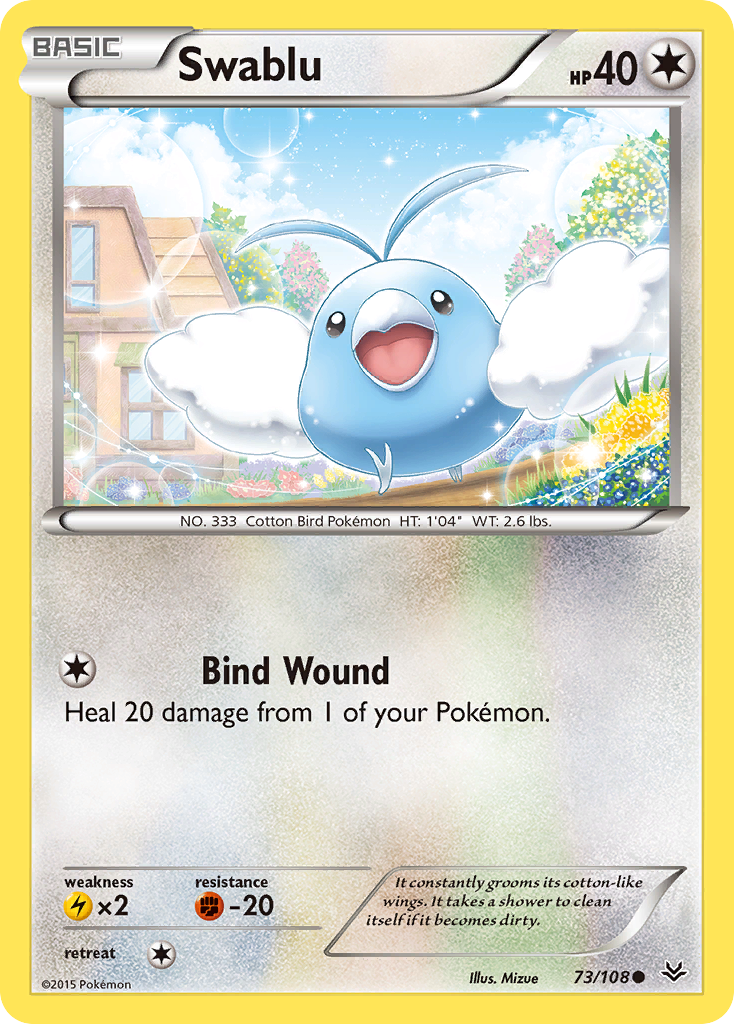 Swablu (73/108) [XY: Roaring Skies] | Gear Gaming Bentonville