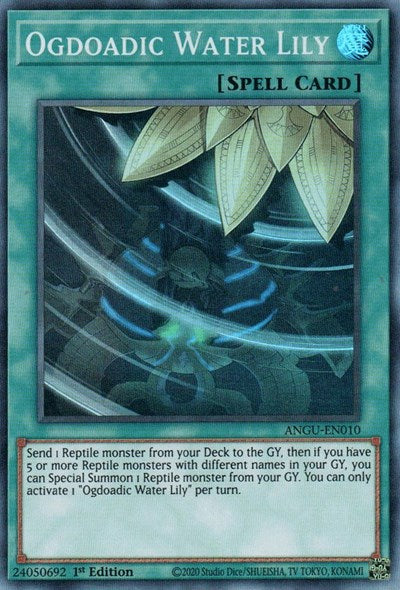 Ogdoadic Water Lily (Super Rare) [ANGU-EN010] Super Rare | Gear Gaming Bentonville