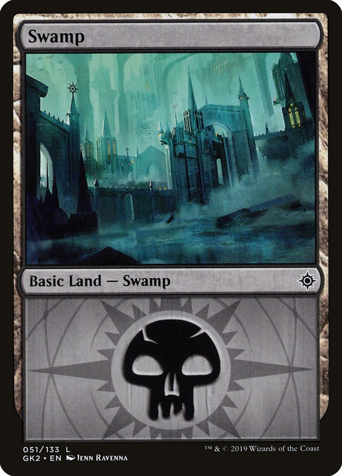 Swamp (51) [Ravnica Allegiance Guild Kit] | Gear Gaming Bentonville