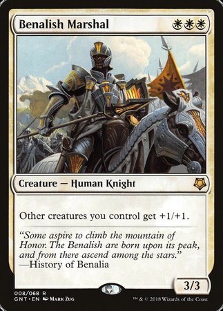 Benalish Marshal [Magic Game Night] | Gear Gaming Bentonville