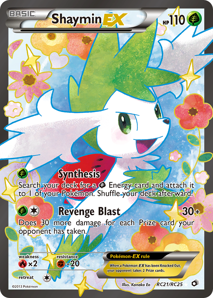 Shaymin EX (RC21/RC25) [Black & White: Legendary Treasures] | Gear Gaming Bentonville