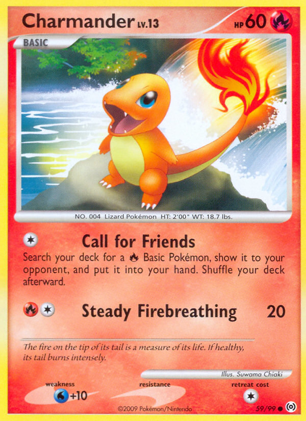 Charmander (59/99) [Platinum: Arceus] | Gear Gaming Bentonville