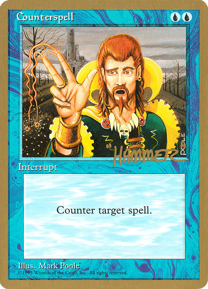 Counterspell (Shawn "Hammer" Regnier) [Pro Tour Collector Set] | Gear Gaming Bentonville