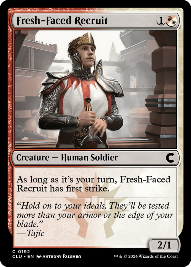 Fresh-Faced Recruit [Ravnica: Clue Edition] | Gear Gaming Bentonville