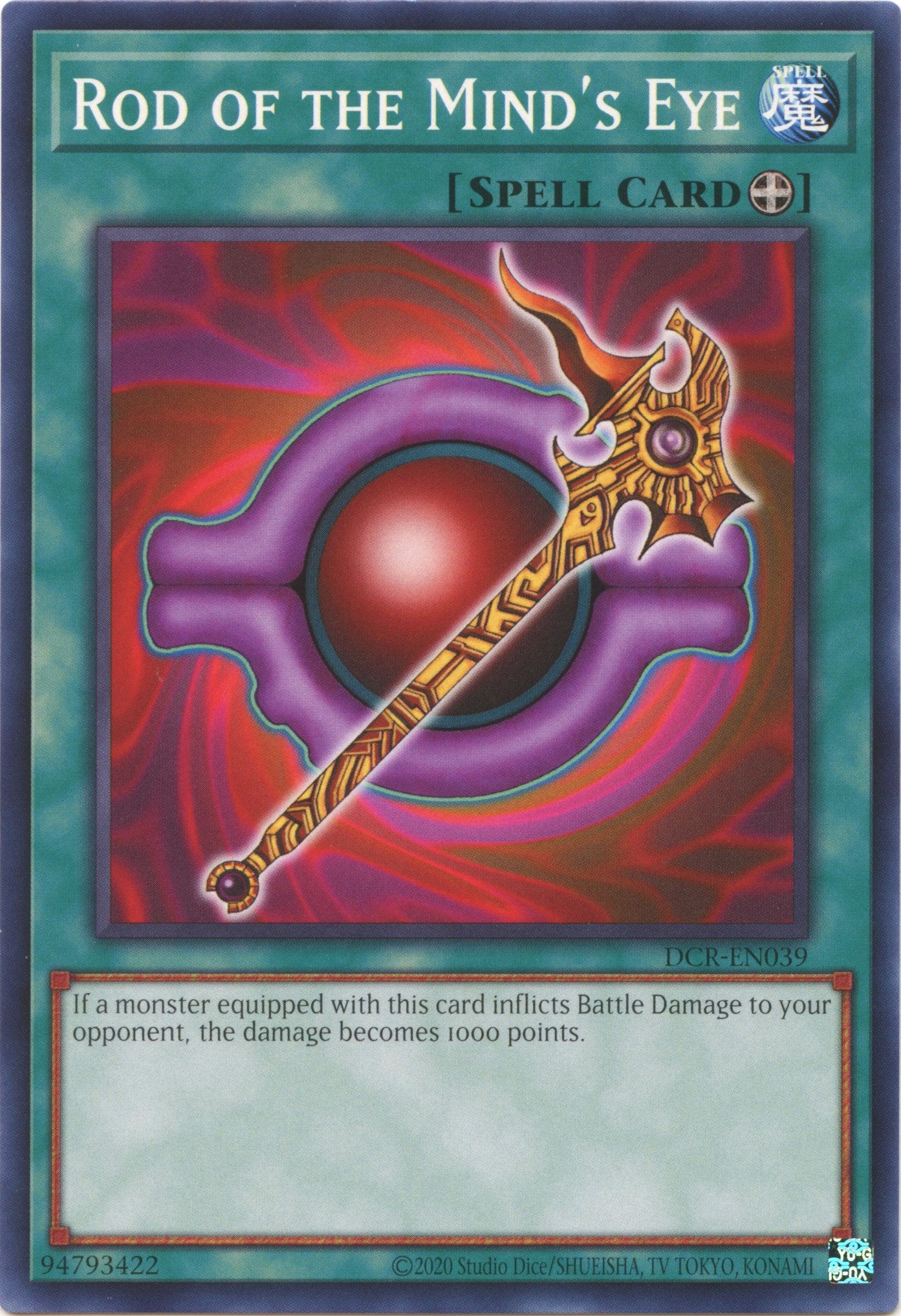 Rod of the Mind's Eye (25th Anniversary) [DCR-EN039] Common | Gear Gaming Bentonville