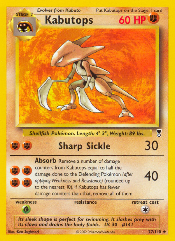 Kabutops (27/110) [Legendary Collection] | Gear Gaming Bentonville