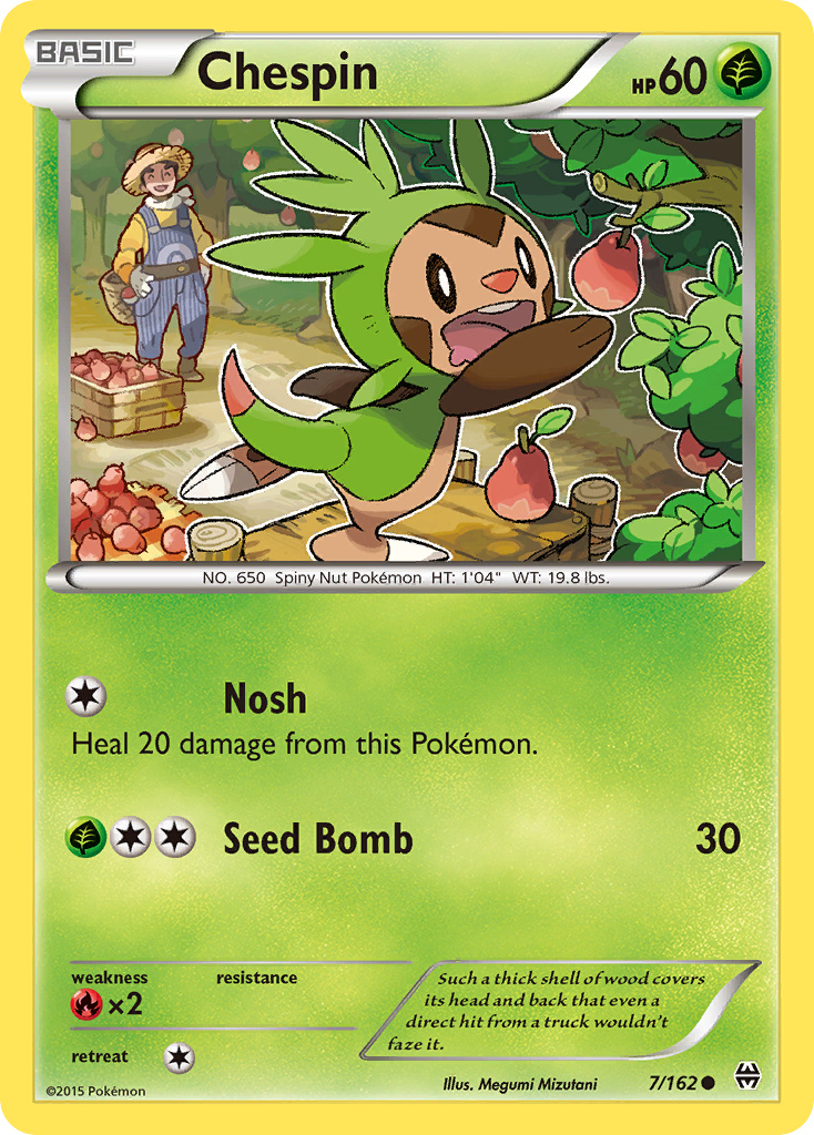 Chespin (7/162) [XY: BREAKthrough] | Gear Gaming Bentonville