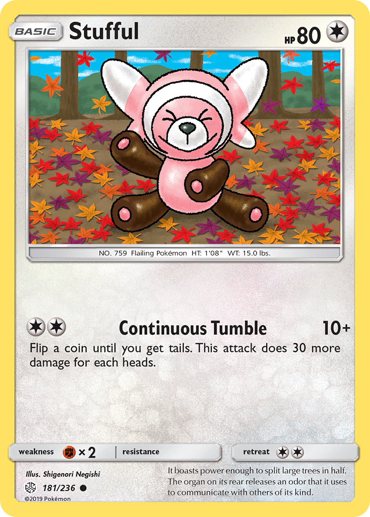 Stufful (181/236) [Sun & Moon: Cosmic Eclipse] | Gear Gaming Bentonville