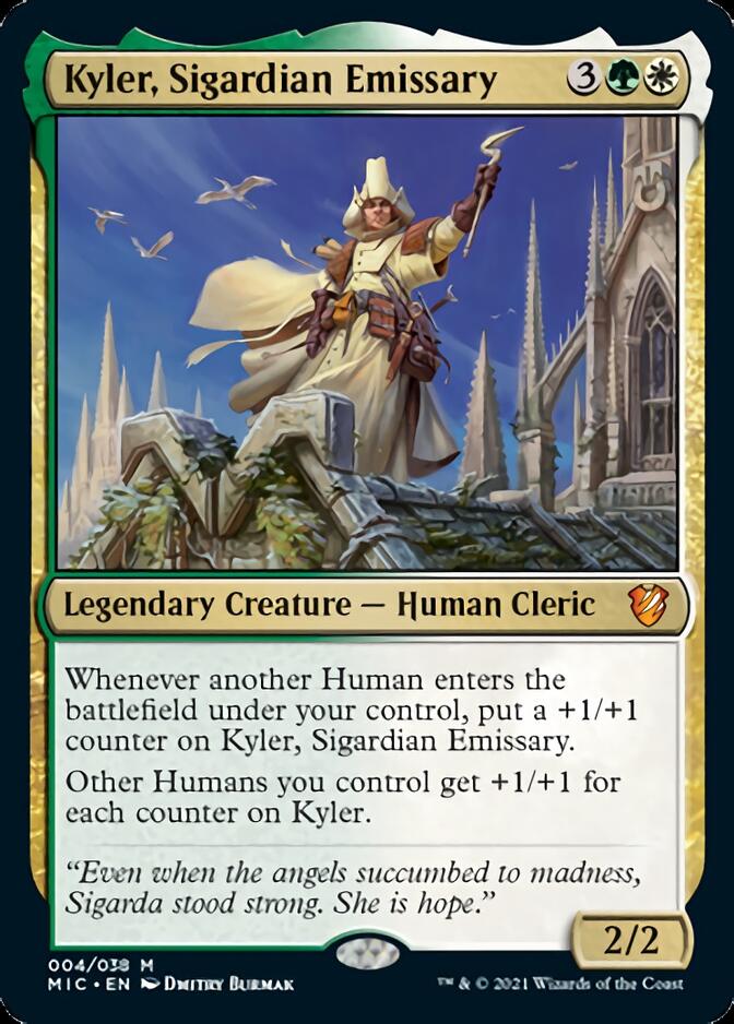 Kyler, Sigardian Emissary [Innistrad: Midnight Hunt Commander] | Gear Gaming Bentonville