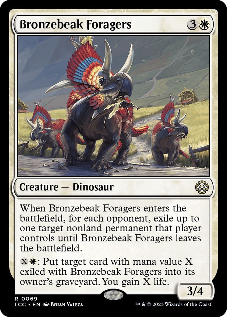 Bronzebeak Foragers [The Lost Caverns of Ixalan Commander] | Gear Gaming Bentonville