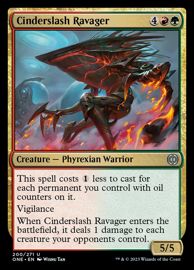 Cinderslash Ravager [Phyrexia: All Will Be One] | Gear Gaming Bentonville