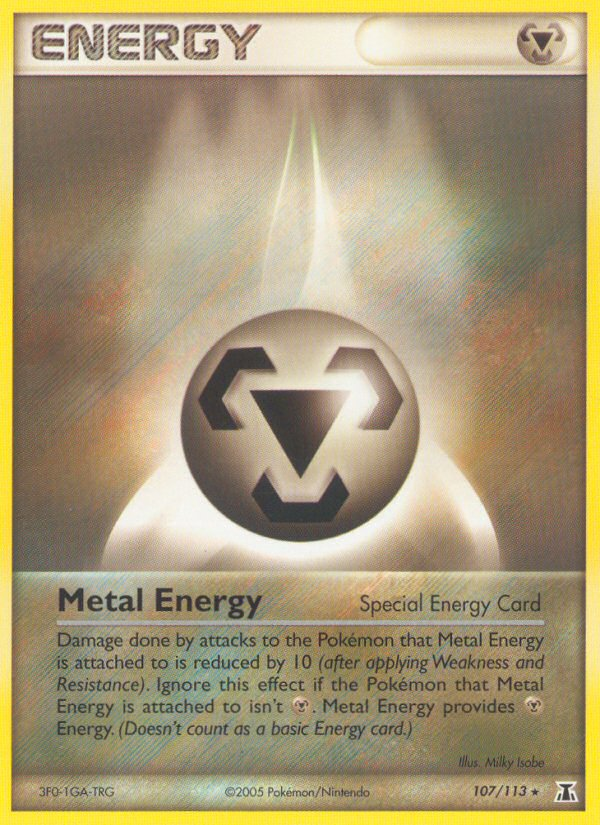 Metal Energy (107/113) [EX: Delta Species] | Gear Gaming Bentonville