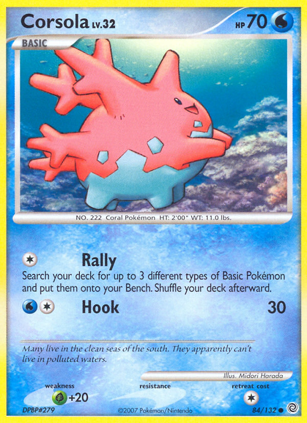 Corsola (84/132) [Diamond & Pearl: Secret Wonders] | Gear Gaming Bentonville