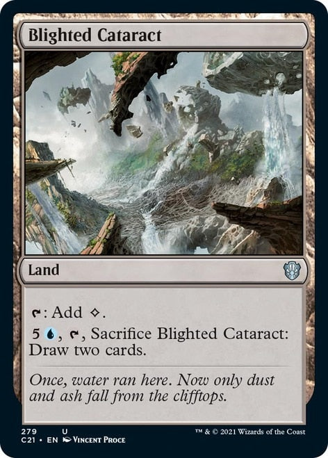 Blighted Cataract [Commander 2021] | Gear Gaming Bentonville