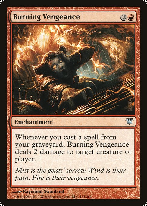 Burning Vengeance [Innistrad] | Gear Gaming Bentonville