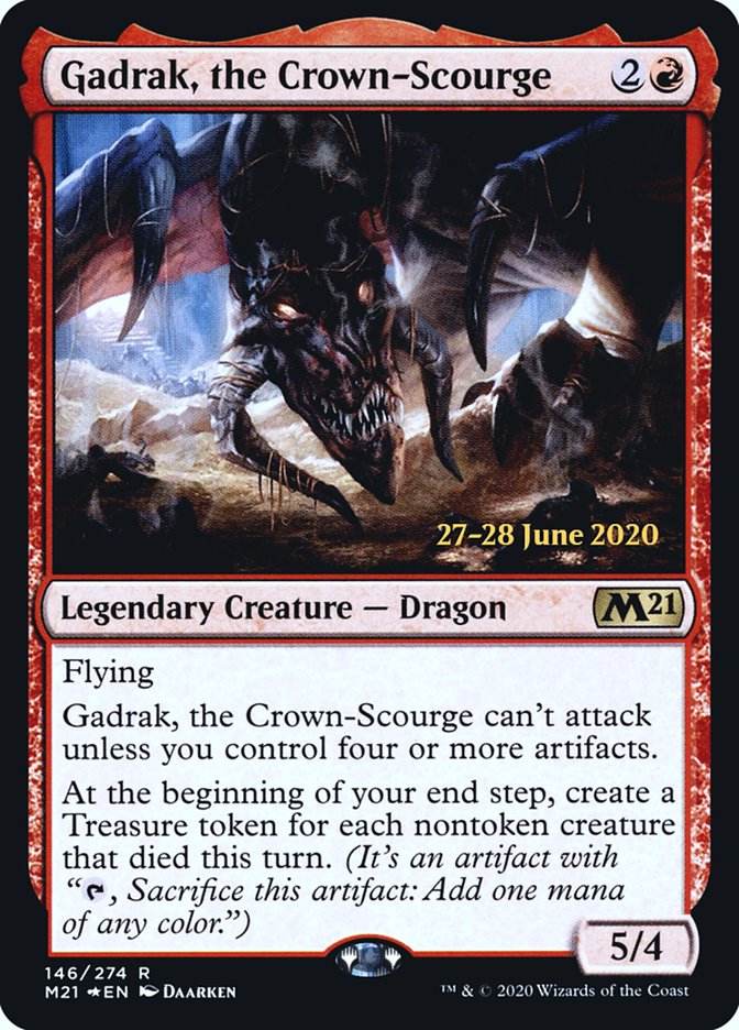 Gadrak, the Crown-Scourge  [Core Set 2021 Prerelease Promos] | Gear Gaming Bentonville