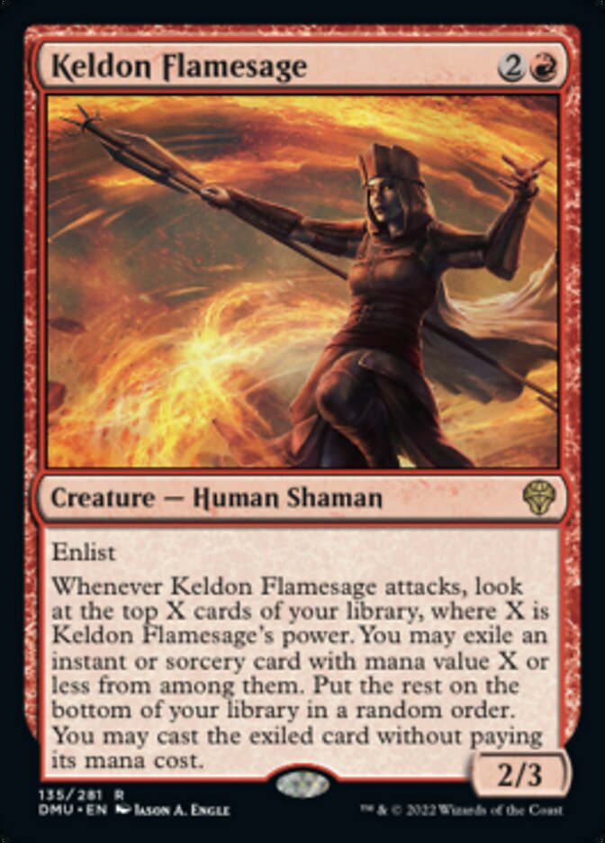 Keldon Flamesage [Dominaria United] | Gear Gaming Bentonville