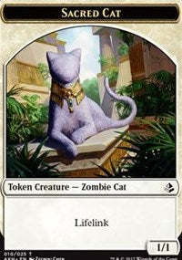 Sacred Cat // Insect Token [Amonkhet Tokens] | Gear Gaming Bentonville