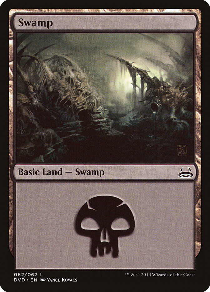 Swamp (62) (Divine vs. Demonic) [Duel Decks Anthology] | Gear Gaming Bentonville