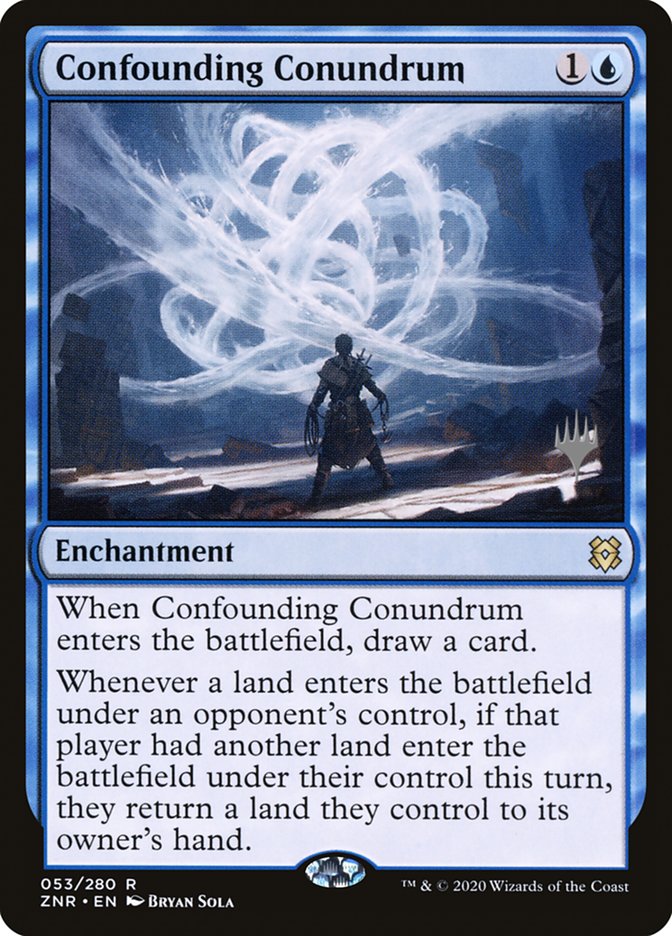 Confounding Conundrum (Promo Pack) [Zendikar Rising Promos] | Gear Gaming Bentonville