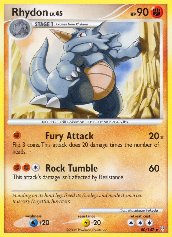 Rhydon (80/147) [Platinum: Supreme Victors] | Gear Gaming Bentonville