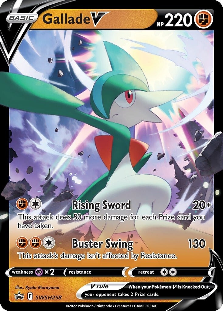 Gallade V (SWSH258) [Sword & Shield: Black Star Promos] | Gear Gaming Bentonville