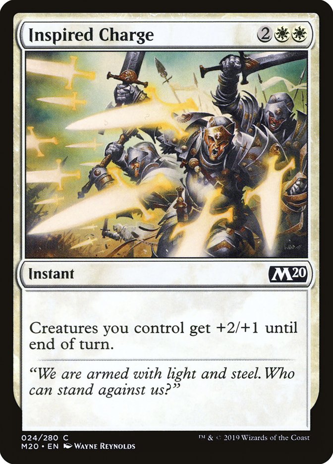 Inspired Charge [Core Set 2020] | Gear Gaming Bentonville