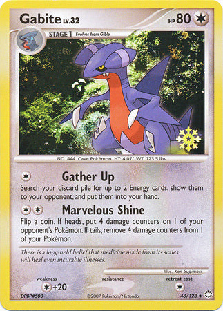 Gabite (48/123) [Countdown Calendar Promos] | Gear Gaming Bentonville