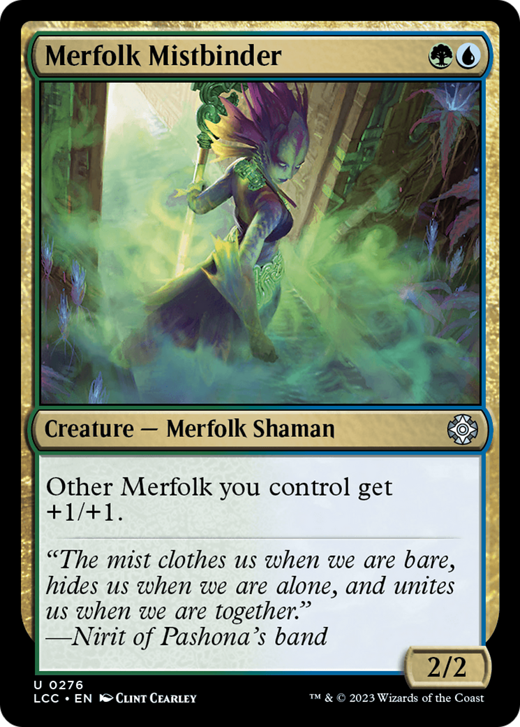 Merfolk Mistbinder [The Lost Caverns of Ixalan Commander] | Gear Gaming Bentonville