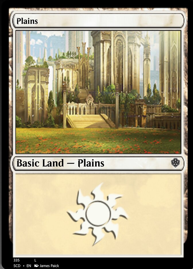 Plains (335) [Starter Commander Decks] | Gear Gaming Bentonville