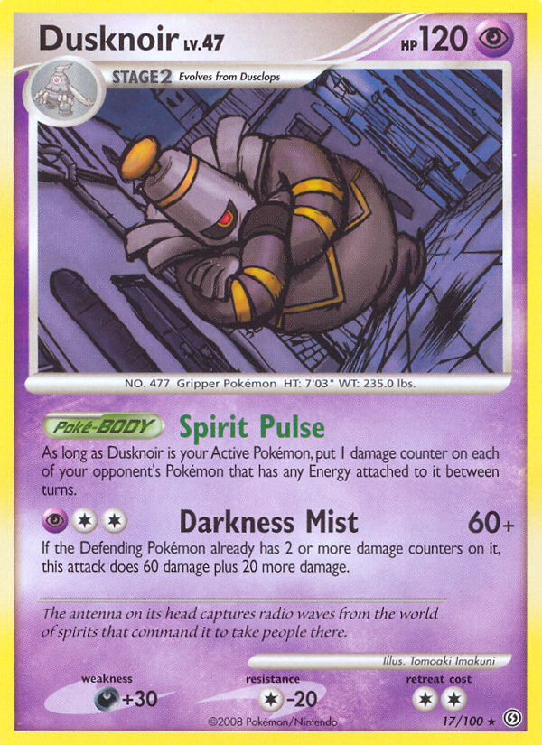 Dusknoir (17/100) [Diamond & Pearl: Stormfront] | Gear Gaming Bentonville