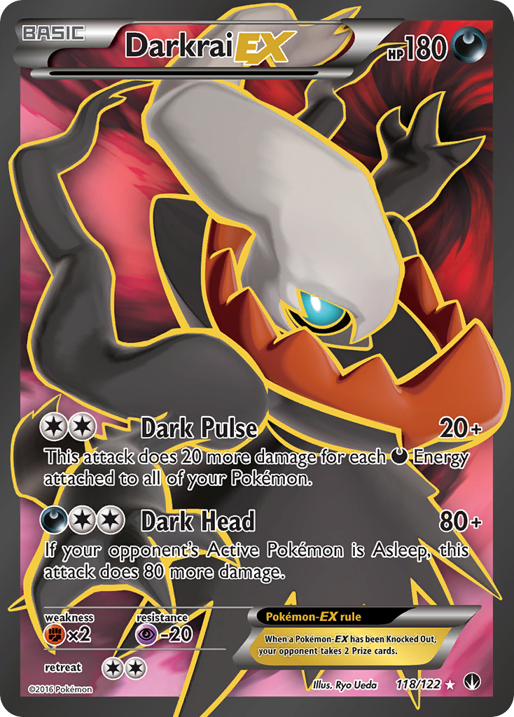 Darkrai EX (118/122) [XY: BREAKpoint] | Gear Gaming Bentonville