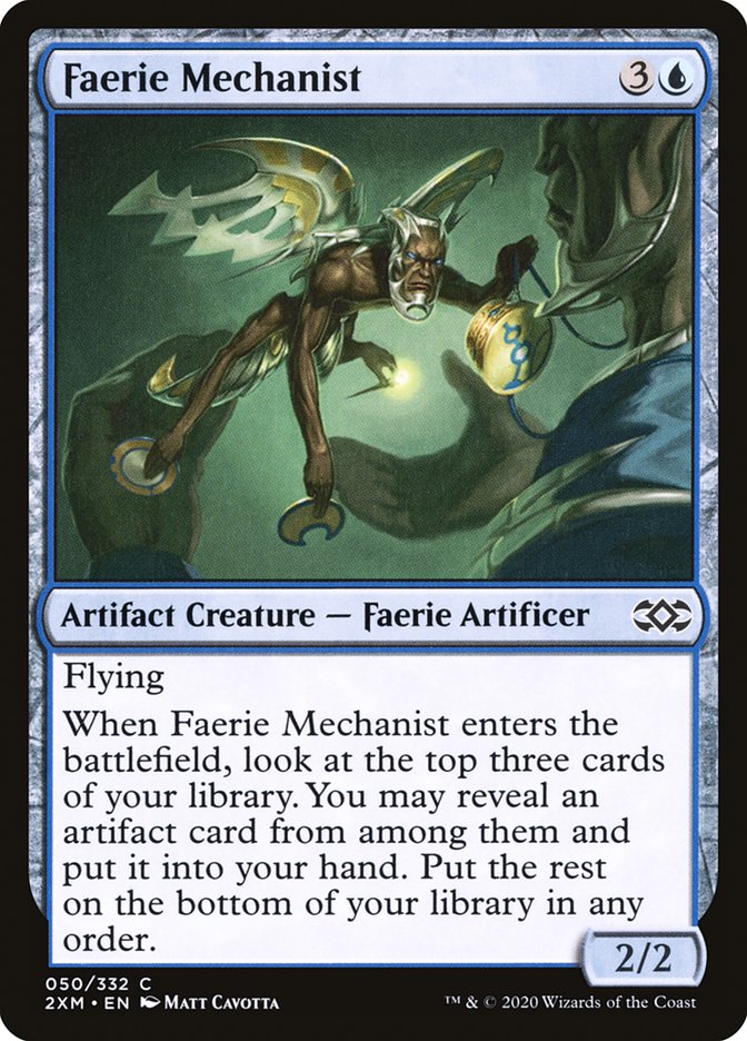 Faerie Mechanist [Double Masters] | Gear Gaming Bentonville