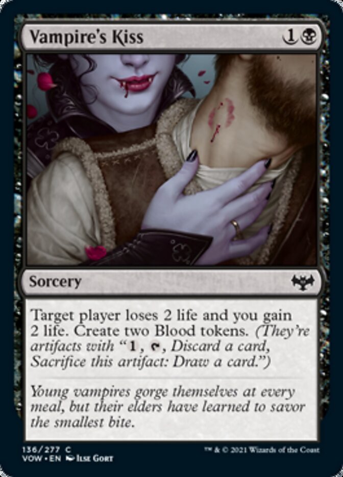 Vampire's Kiss [Innistrad: Crimson Vow] | Gear Gaming Bentonville