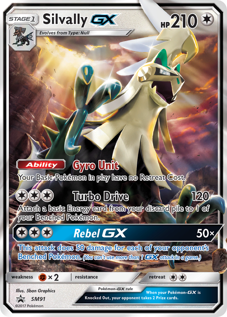 Silvally GX (SM91) [Sun & Moon: Black Star Promos] | Gear Gaming Bentonville