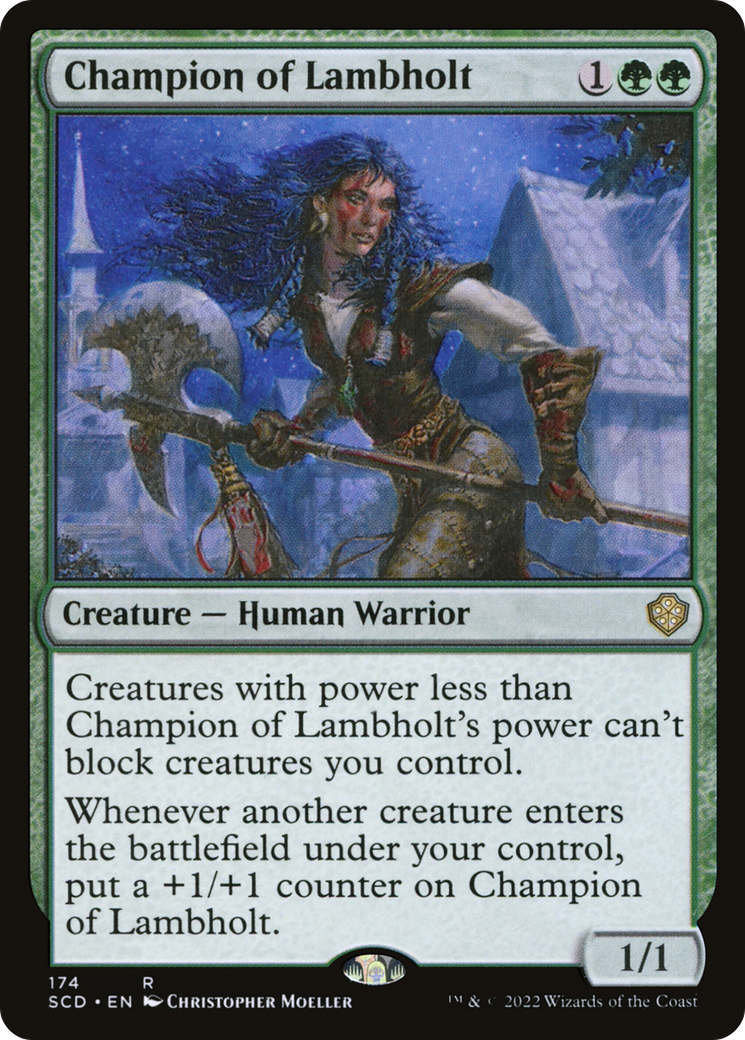 Champion of Lambholt [Starter Commander Decks] | Gear Gaming Bentonville