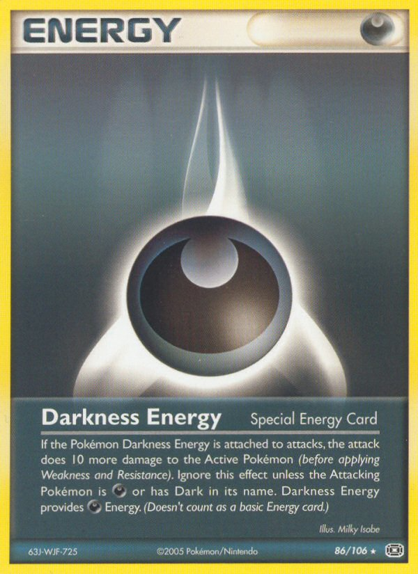 Darkness Energy (86/106) [EX: Emerald] | Gear Gaming Bentonville