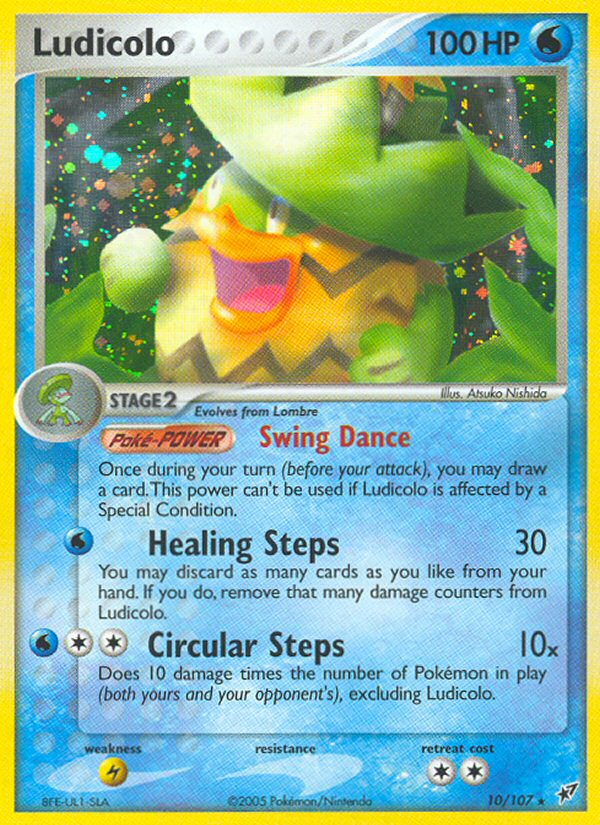 Ludicolo (10/107) [EX: Deoxys] | Gear Gaming Bentonville