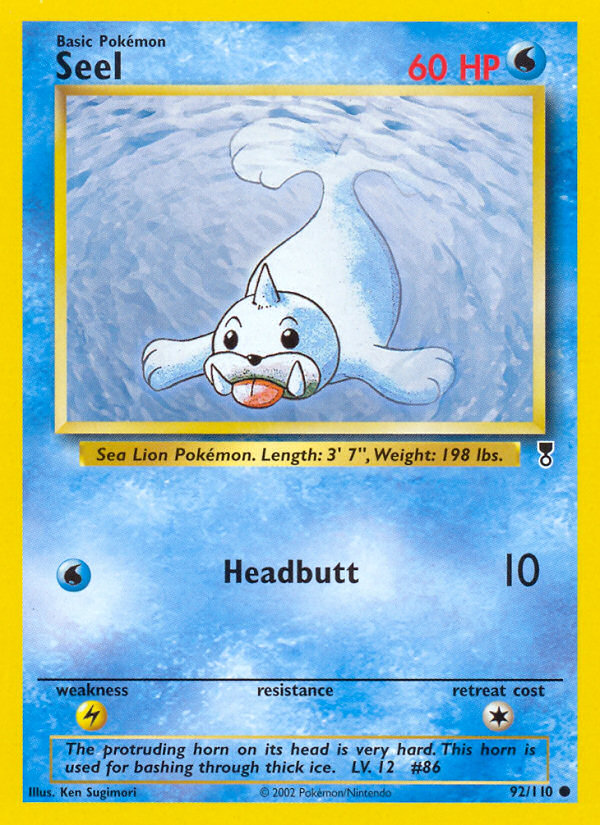 Seel (92/110) [Legendary Collection] | Gear Gaming Bentonville