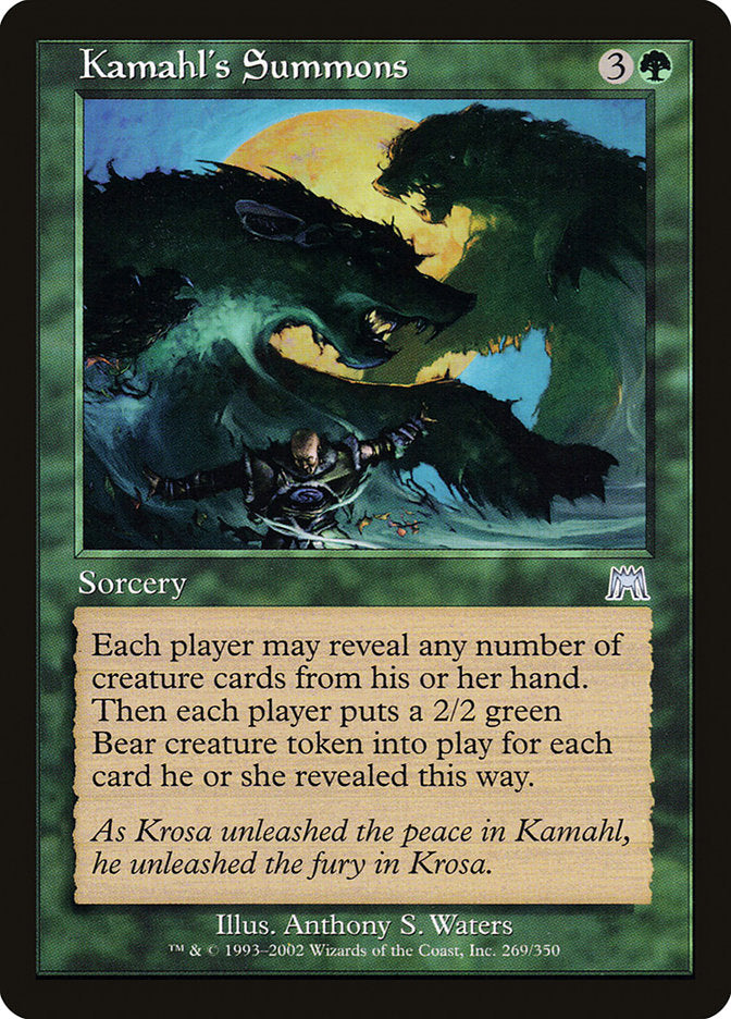 Kamahl's Summons [Onslaught] | Gear Gaming Bentonville