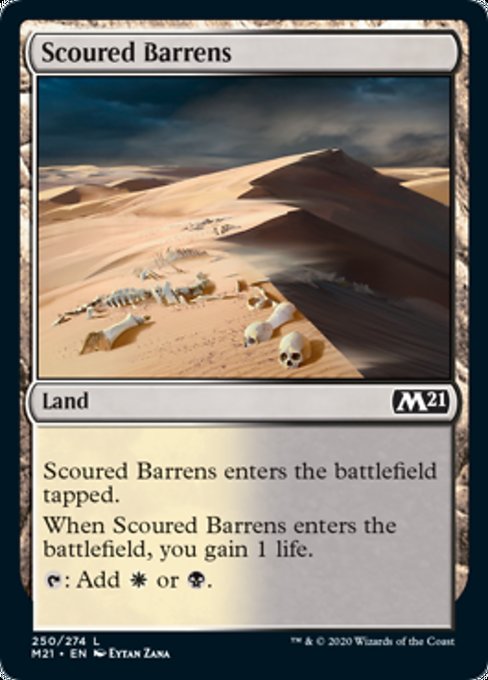 Scoured Barrens [Core Set 2021] | Gear Gaming Bentonville