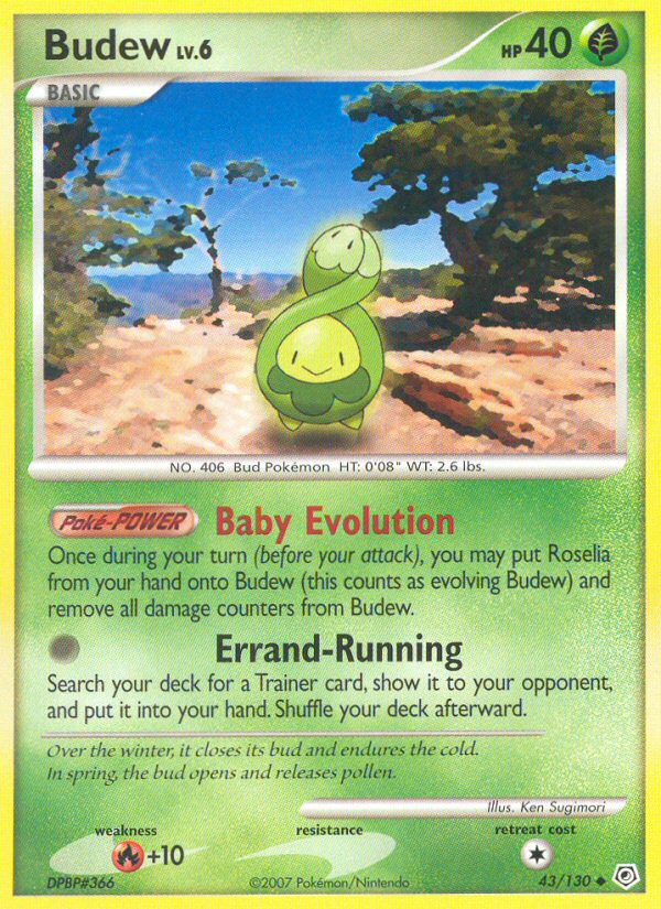 Budew (43/130) [Diamond & Pearl: Base Set] | Gear Gaming Bentonville