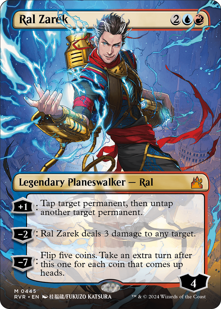 Ral Zarek (Anime Borderless) [Ravnica Remastered] | Gear Gaming Bentonville