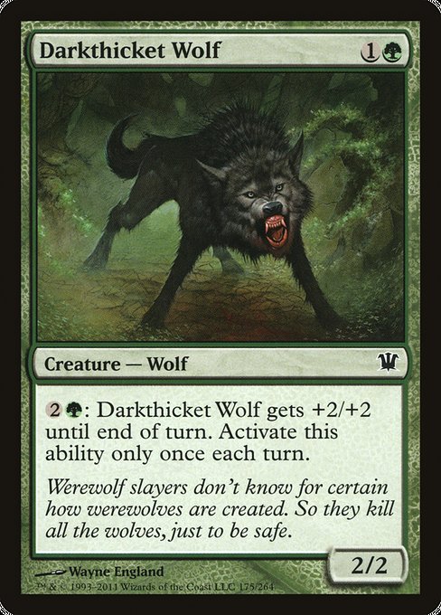 Darkthicket Wolf [Innistrad] | Gear Gaming Bentonville